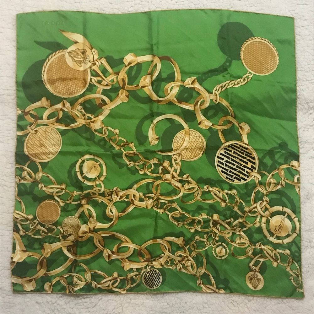 Gucci silk scarf